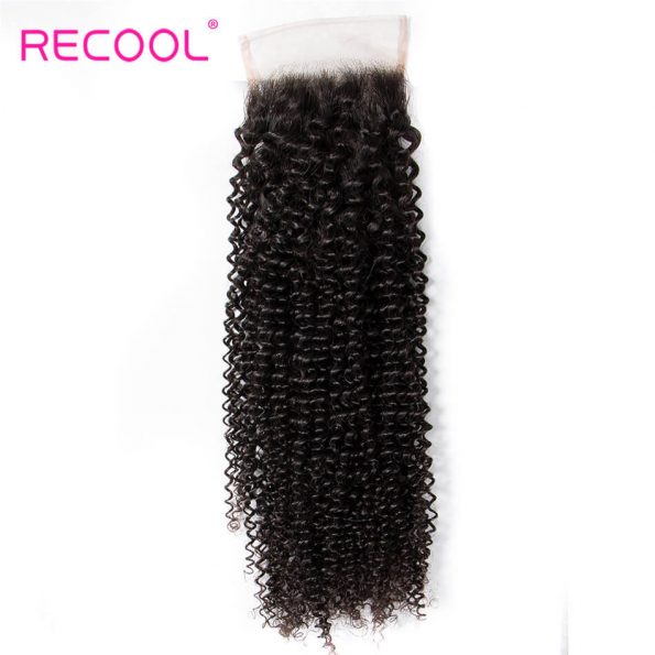 kinky curly lace closure hair