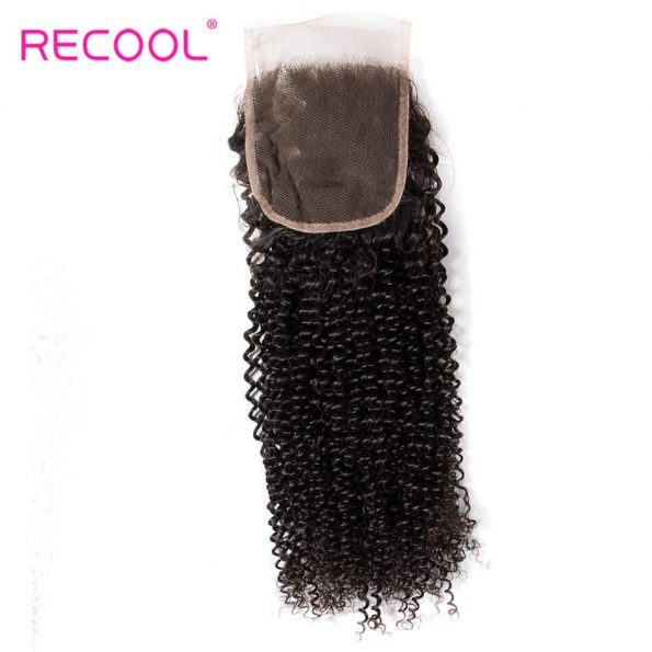 kinky curly lace closure hair