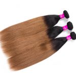 Brazilian Ombre Straight Hair 1B30 Virgin Human Hair Bundles