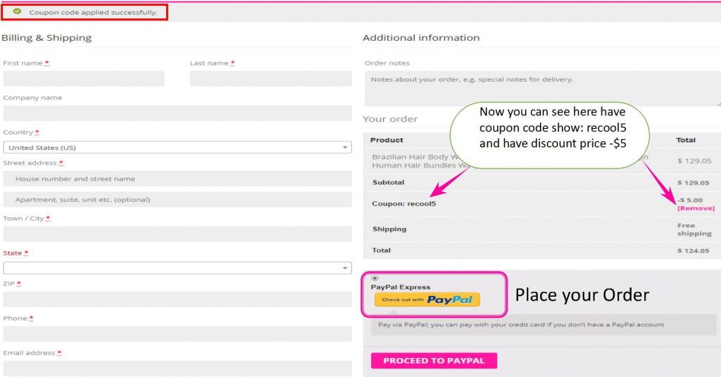 How to use Recool Hair Coupon code