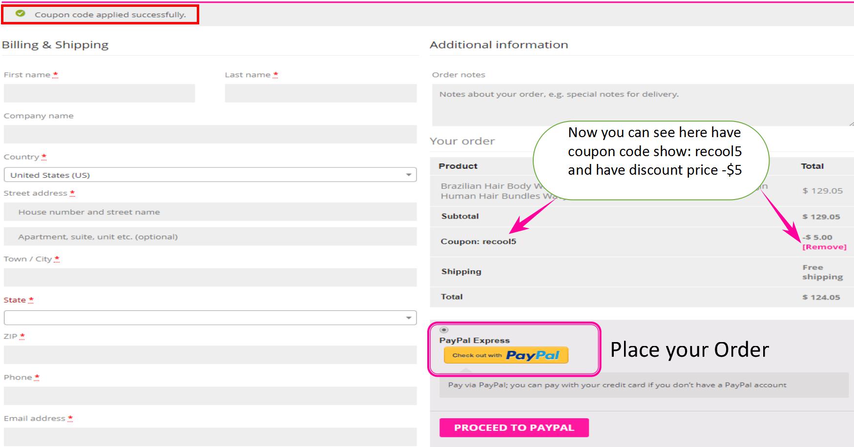How to use Recool Hair Coupon code