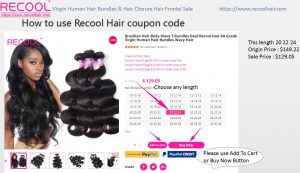 How to use Recool Hair Coupon code