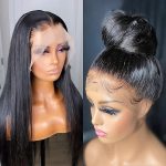360 straight lace frontal wig