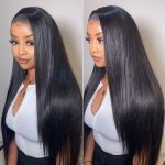 360 straight lace frontal wig