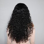 water wave lace closure wig