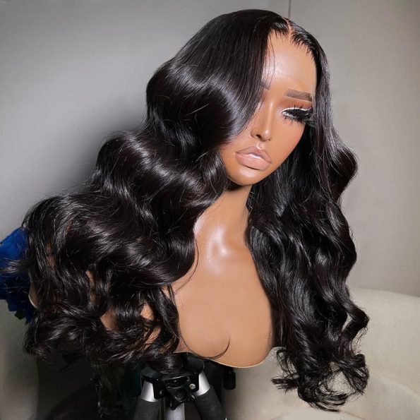 glueless body wave wig