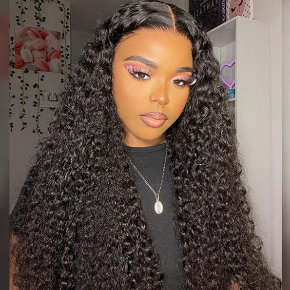 glueless curly wig