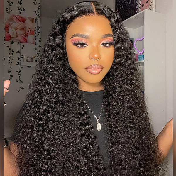 glueless curly wig