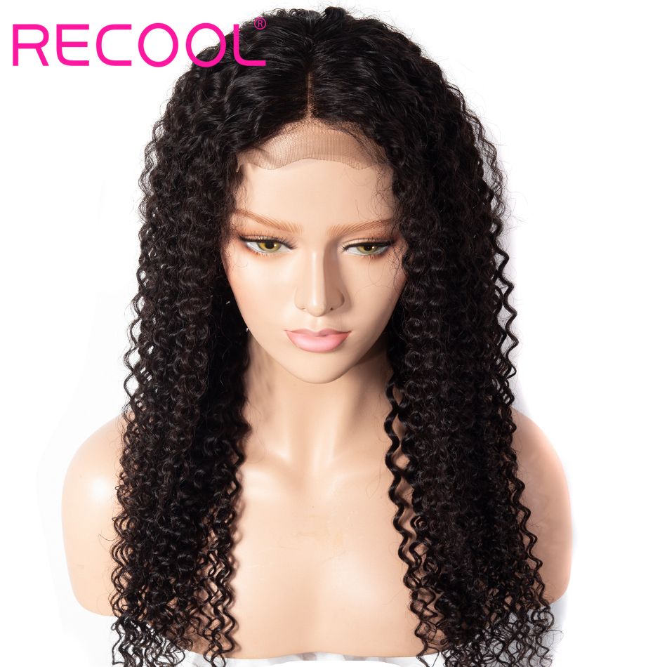kinky curly wave 13x4 lace front wig
