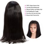 Straight 13×6 lace front wig