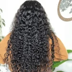water wave human hair wig 112