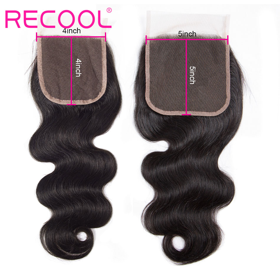 body wave 5x5 closure