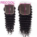 Virgin Deep Wave Human Hair 5X5 Lace Closure