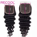 Virgin Loose Deep Wave Human Hair 5X5 Lace Closure