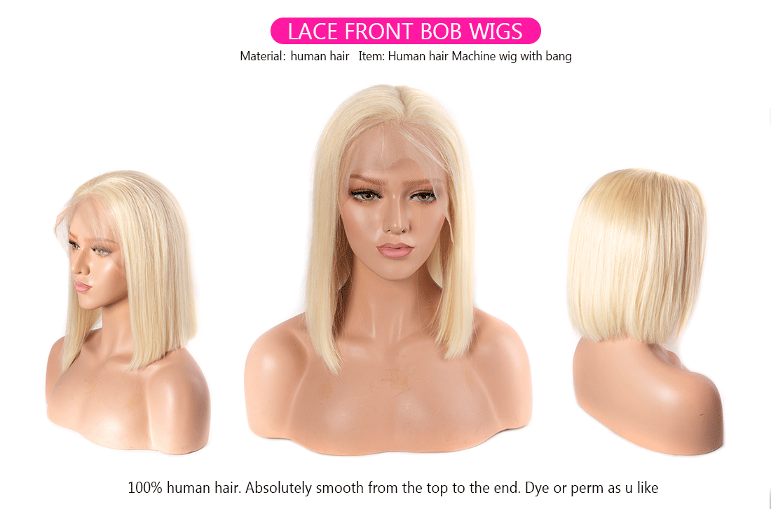 613 bob lace front wig 1