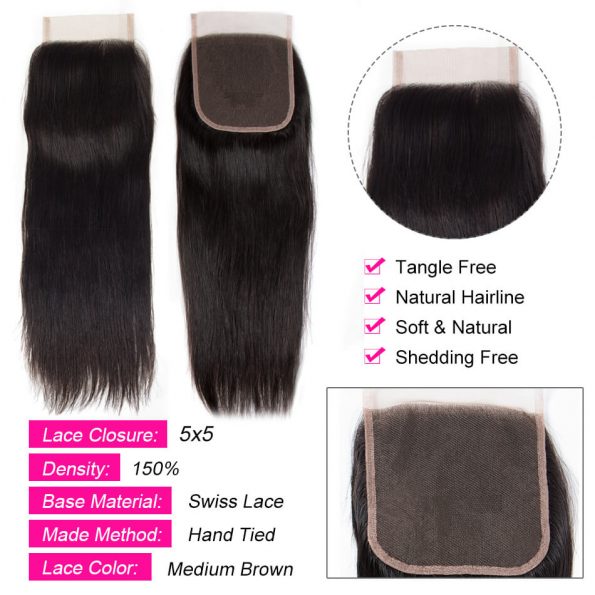 straight-hair-lace closure