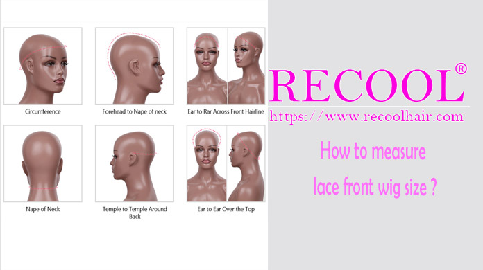 How to measure lace front wig size