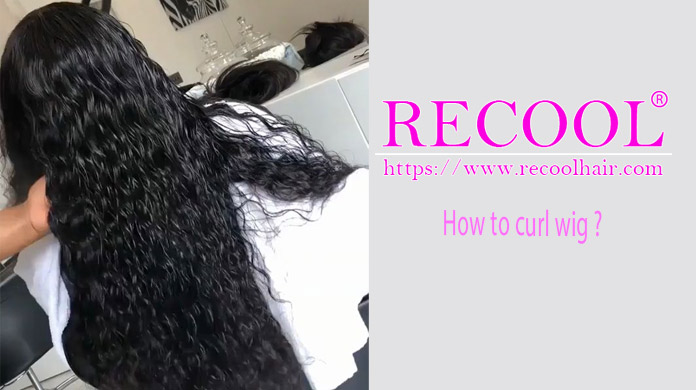 How to curl wig