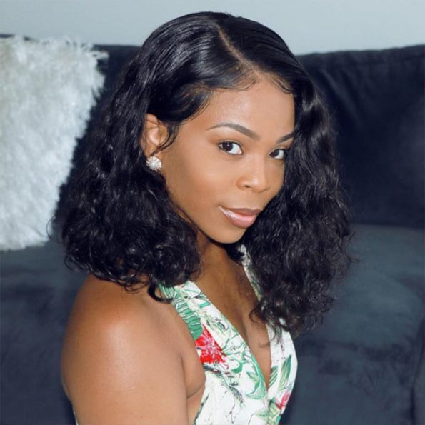 short loose deep wave wave bob wig