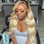 ombre blonde human hair wig with dark roots (2)