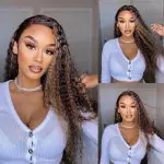 Highlight 427 curly wig