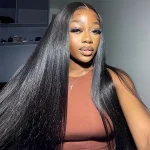 straight hair hd lace human hair wig