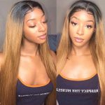1b27 color straight hair wig
