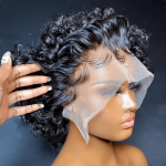 pixir curly short bob wig