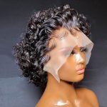 pixir curly short bob wig