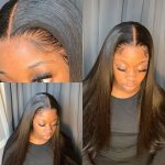 HD lace closure wig straight hair