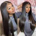 HD lace closure wig straight hair