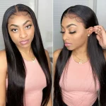 HD lace closure wig straight hair