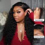 water wave hd lace human hair wig (2)