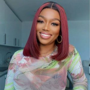 ombre 1b99J color bob wig