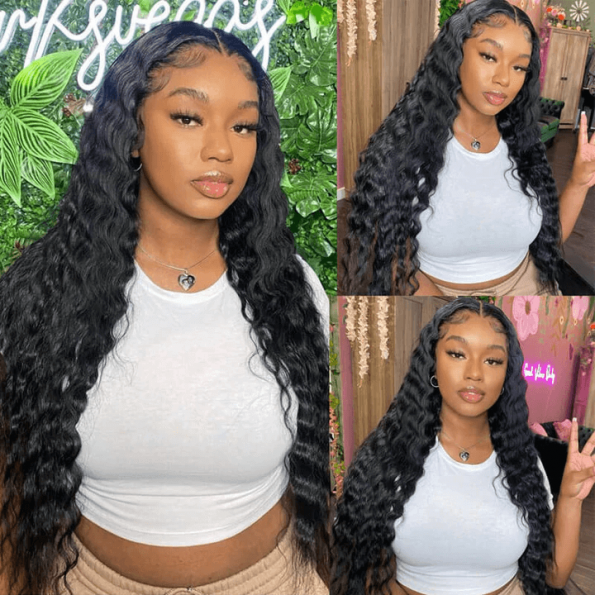 13×4 loose deep wave wig