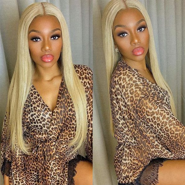 613 blonde 4x4 lace wig