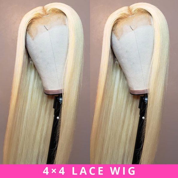 613 blonde 4x4 lace wig