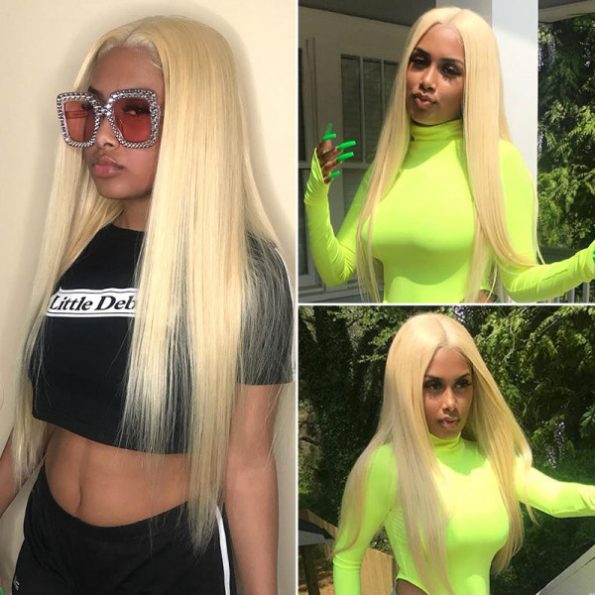 613 blonde 4x4 lace wig