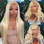 613 blonde 4×4 lace wig