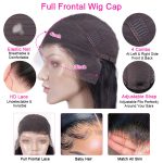 highlight body wave human hair wig