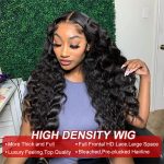 loose deep wave wig