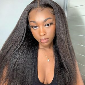 kinky straight 13x6 wig