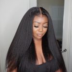 Kinky Straight Hair wig