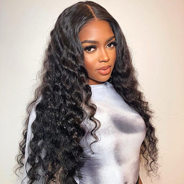 loose deep wave human hair wig