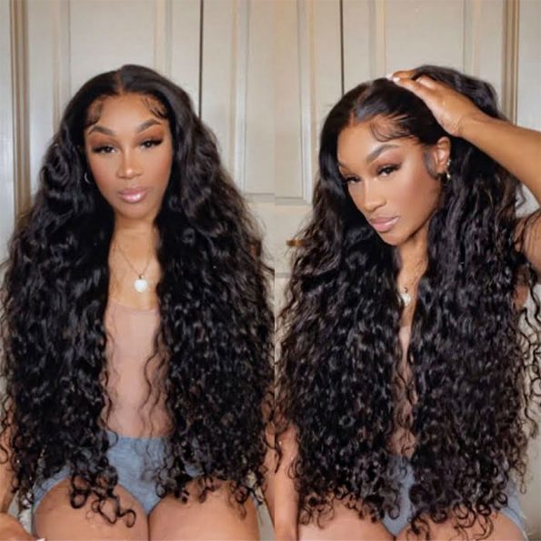 loose deep wave wig