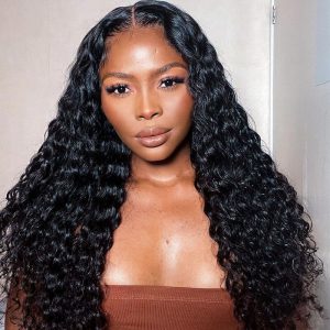 water wave lace wig