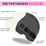 water wave human hair glueless wig 4 (3)