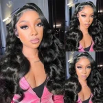 body wave pull go glueless wig
