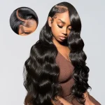 body wave pull go glueless wig