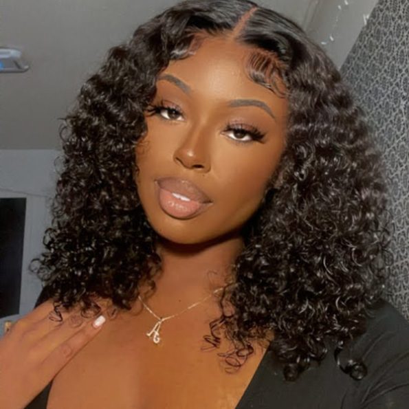 bouncy deep curly wig